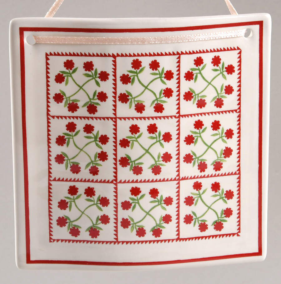 Celebration of American Quilts Rose Spray - Boxed by Hill Design-1