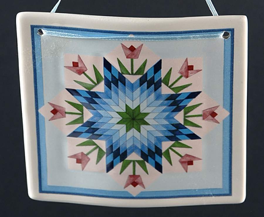 Celebration of American Quilts Blue Lone Star Variation - Boxed by Hill Design-1