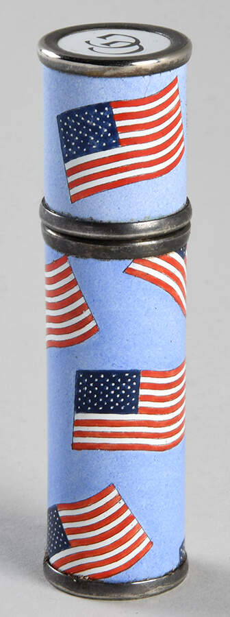 Halcyon Days Giftware Us Flag Atomizer-With Insert,No Case - Boxed by Halcyon Days-1