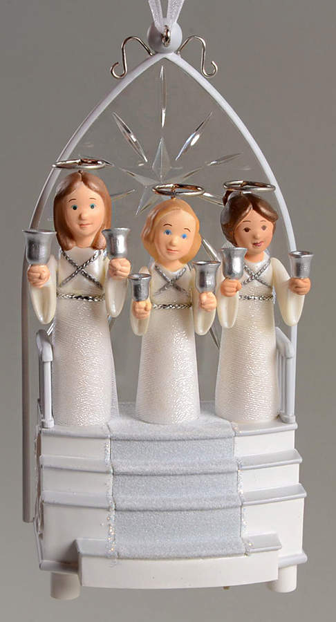 2003 Hallmark Christmas Ornaments Angels We Have Heard - Boxed by Hallmark Gold Crown-1