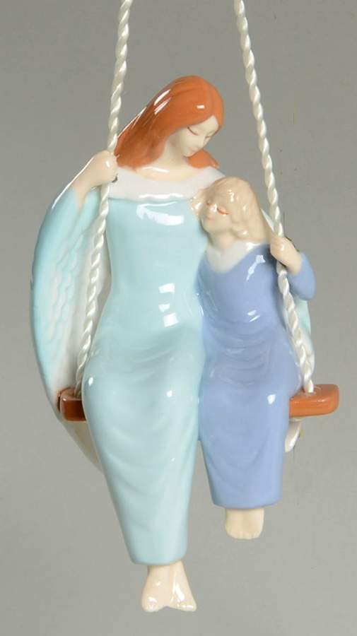 2003 Hallmark Christmas Ornaments Angel At My Side - Boxed by Hallmark Gold Crown-1