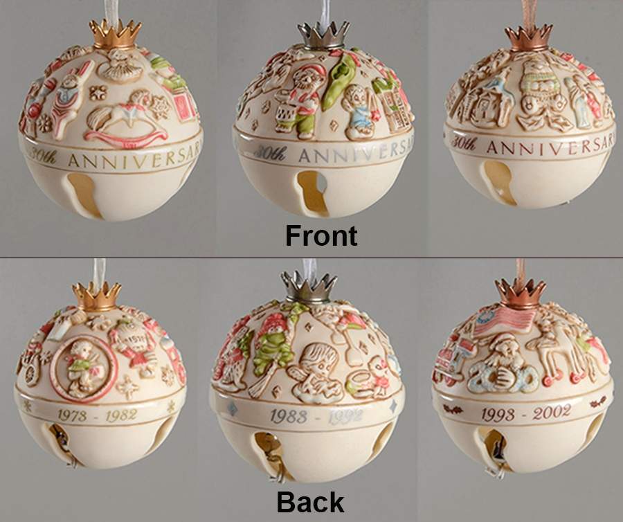 2003 Hallmark Christmas Ornaments Commemorative Bells - No Box by Hallmark Gold Crown-1