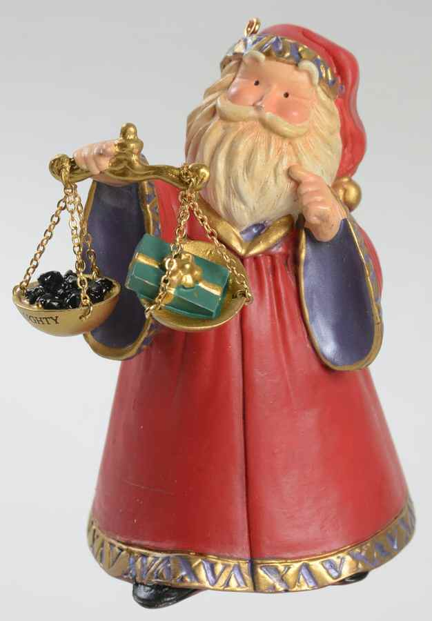 2003 Hallmark Christmas Ornaments The Decision - Boxed by Hallmark Gold Crown-1