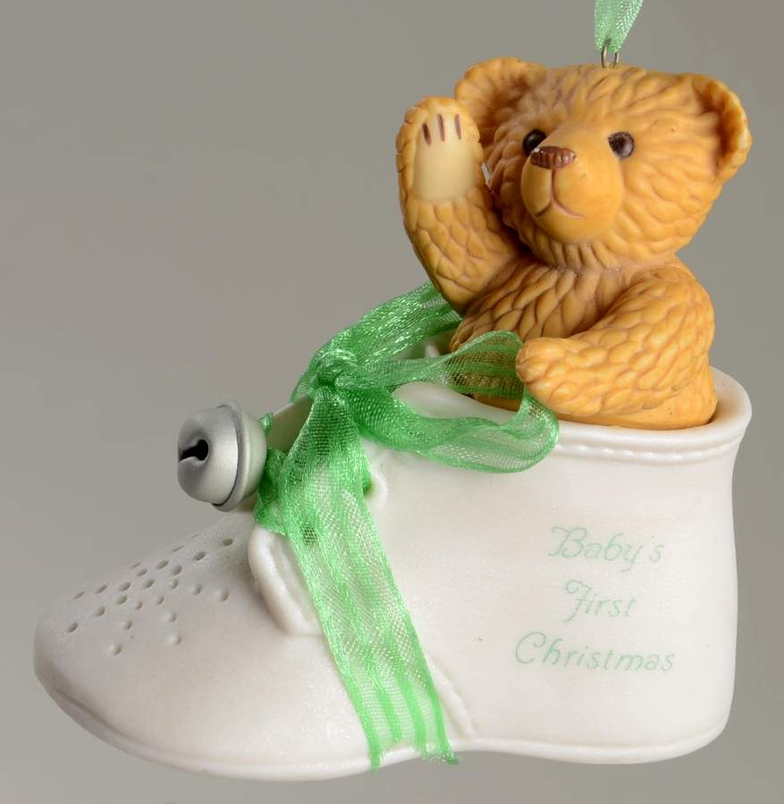 2003 Hallmark Christmas Ornaments Baby's First Christmas - No Box by Hallmark Gold Crown-1
