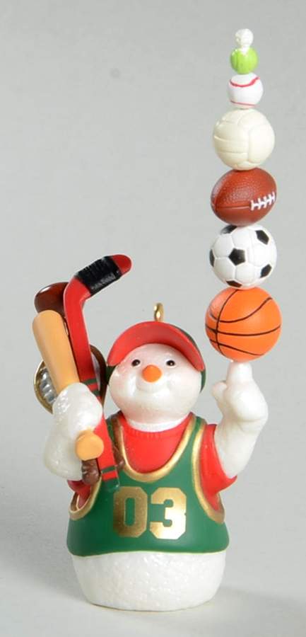 2003 Hallmark Christmas Ornaments You'Ve Got Games - Boxed by Hallmark Gold Crown-1