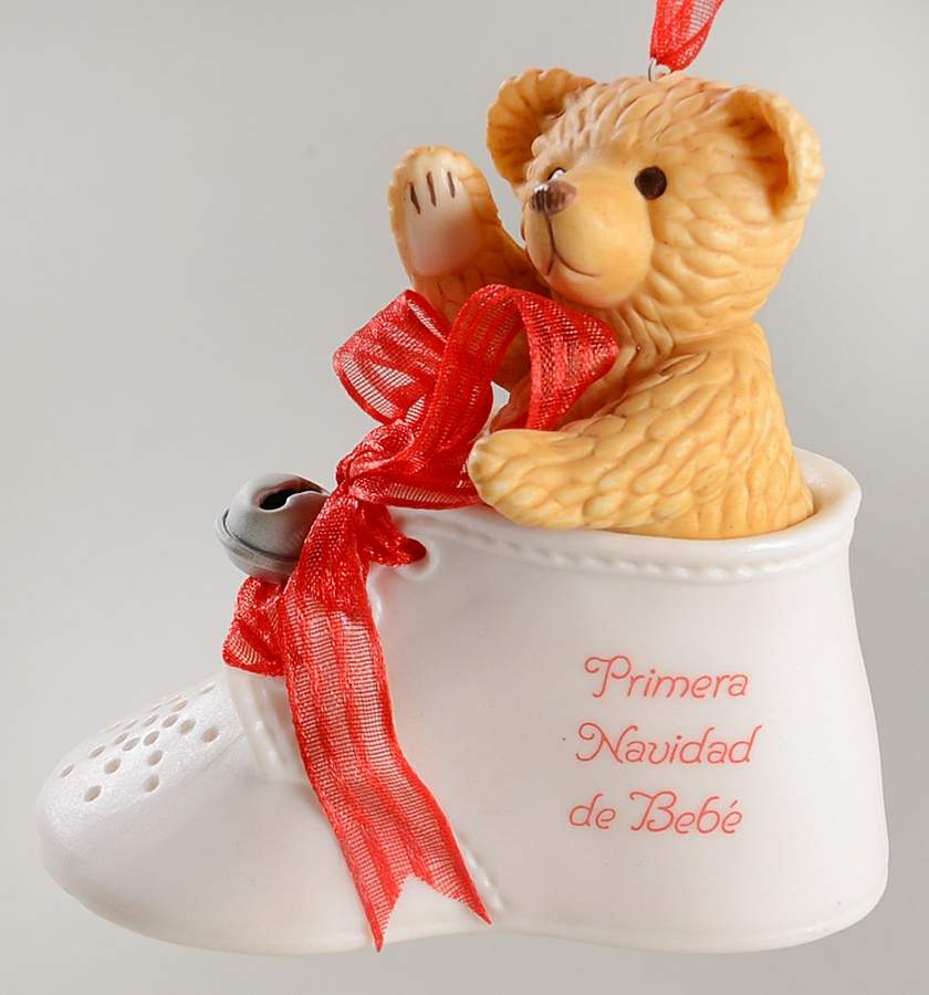 2003 Hallmark Christmas Ornaments Primera Navidad De Bebe - Boxed by Hallmark Gold Crown-1