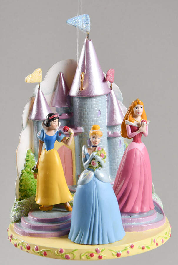 Disney Princesses Three Beautiful Princesses - Boxed by Hallmark Gold Crown-1