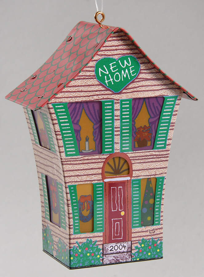 2004 Hallmark Christmas Ornaments New Home - Boxed by Hallmark Gold Crown-1