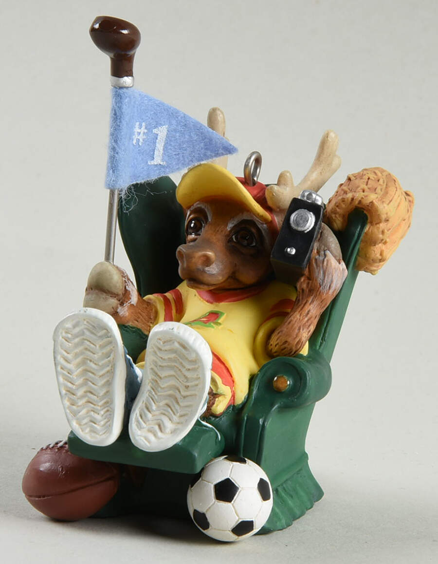 2004 Hallmark Christmas Ornaments Go Teams - No Box by Hallmark Gold Crown-1