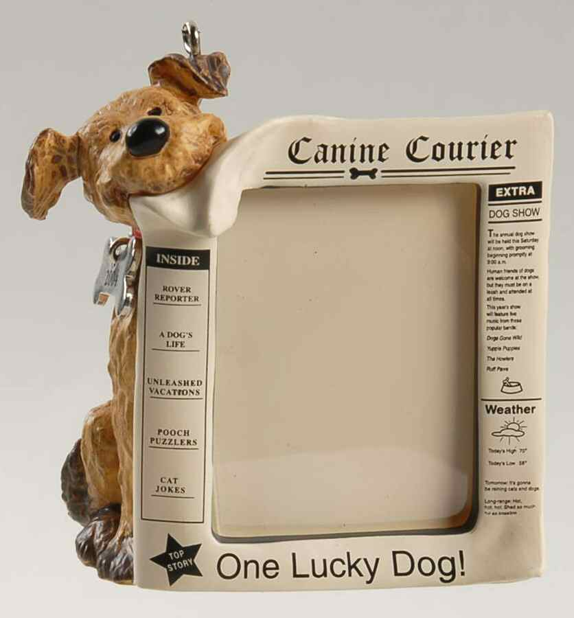 2004 Hallmark Christmas Ornaments Special Dog Photo Holder - Boxed by Hallmark Gold Crown-1