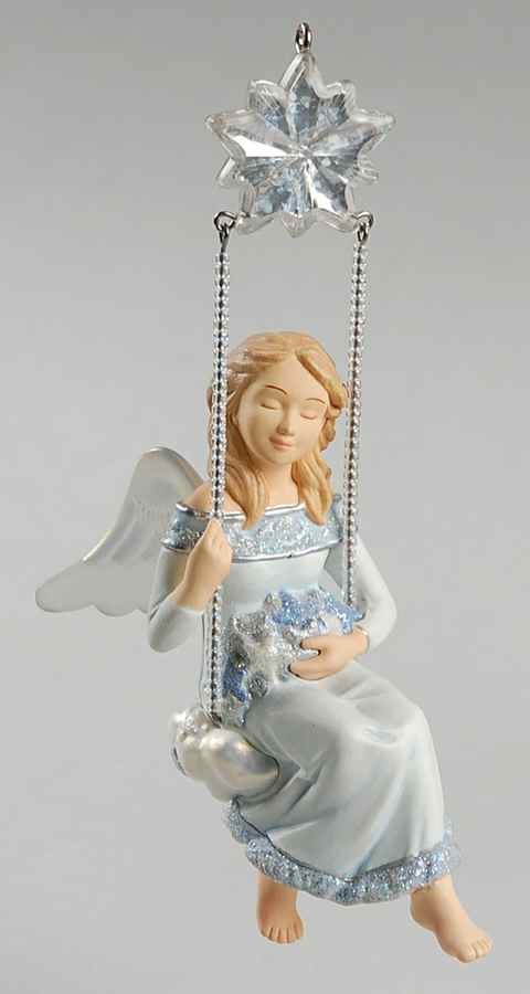 2004 Hallmark Christmas Ornaments Swinging On A Star-Club - Boxed by Hallmark Gold Crown-1