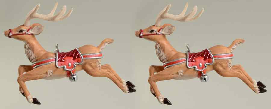 Santas Midnight Ride Ready For Flight - Boxed by Hallmark Gold Crown-1