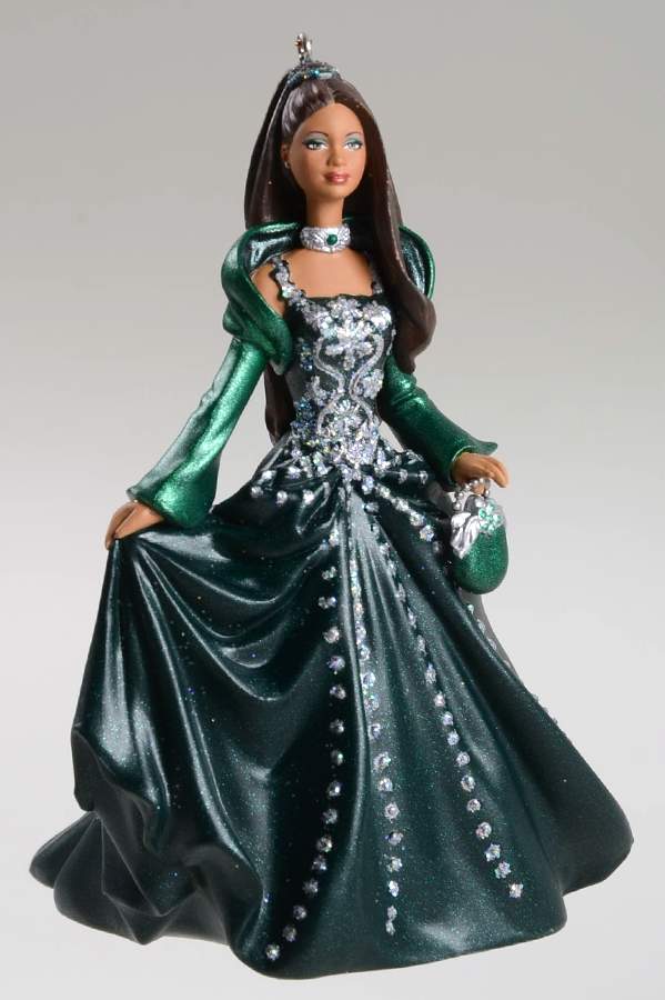 Celebration Barbie Celebration Barbie 2004 - African Americ - Boxed by Hallmark Gold Crown-1