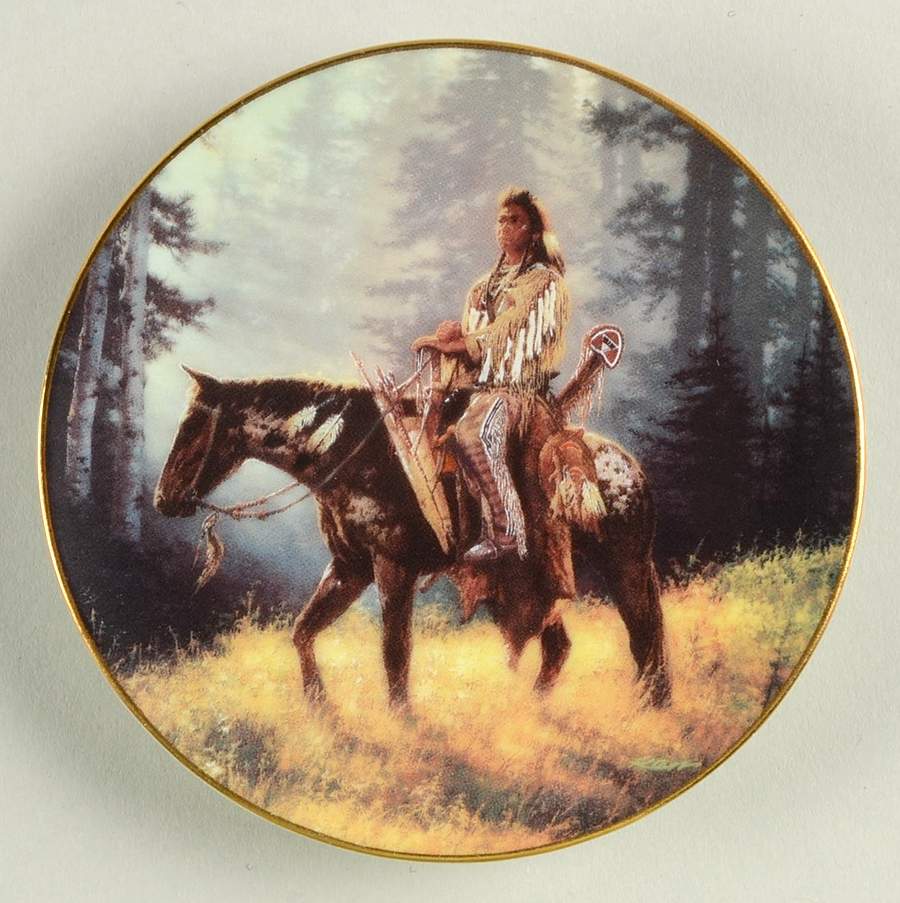 Mystic Warrior Mini Peace Maker - No Box by Hamilton Collection-1