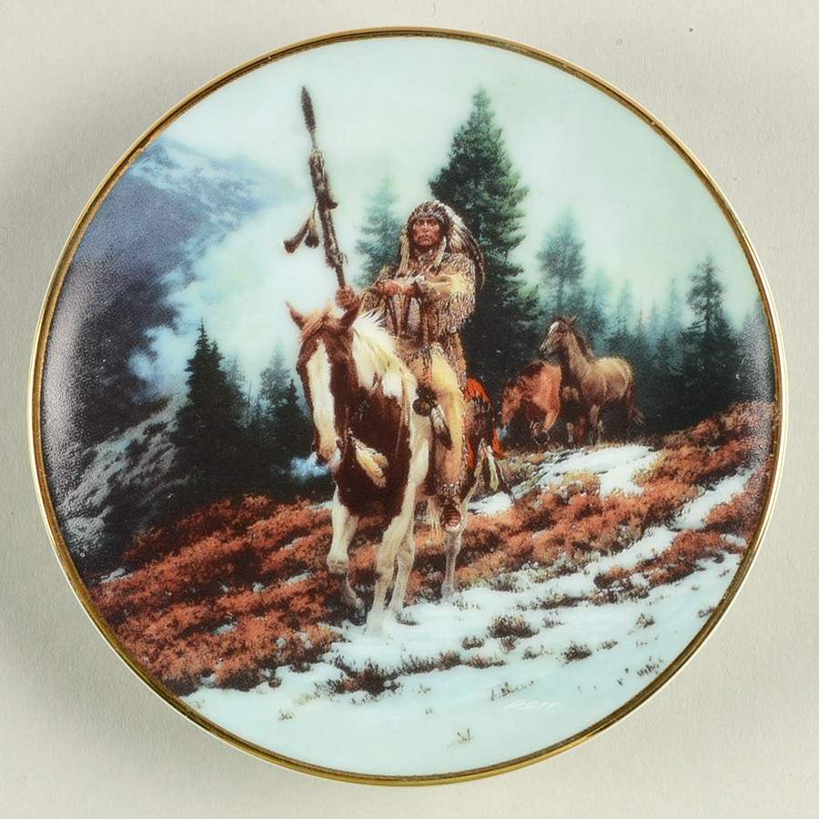 Mystic Warrior Mini Windrider - No Box by Hamilton Collection-1