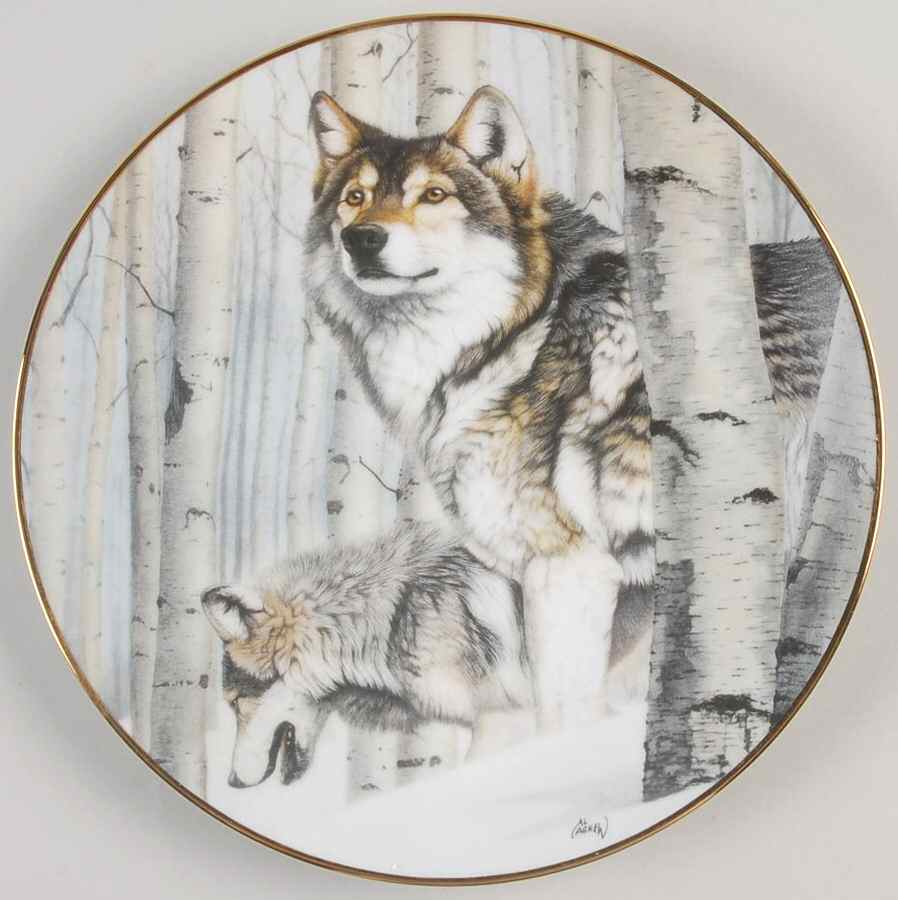 Year of the Wolf Broken Silence - No Box by Hamilton Collection-1