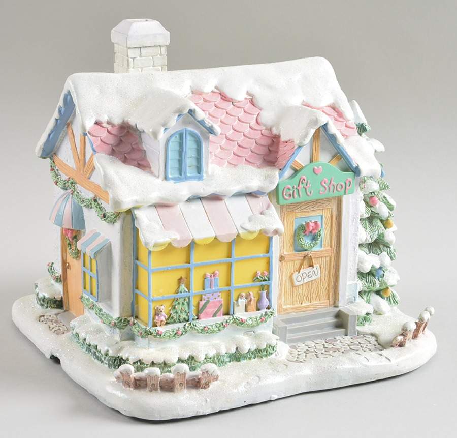 Precious Moments Christmas Village From Me To You Gift Shop - No Box by Hawthorne Village-1