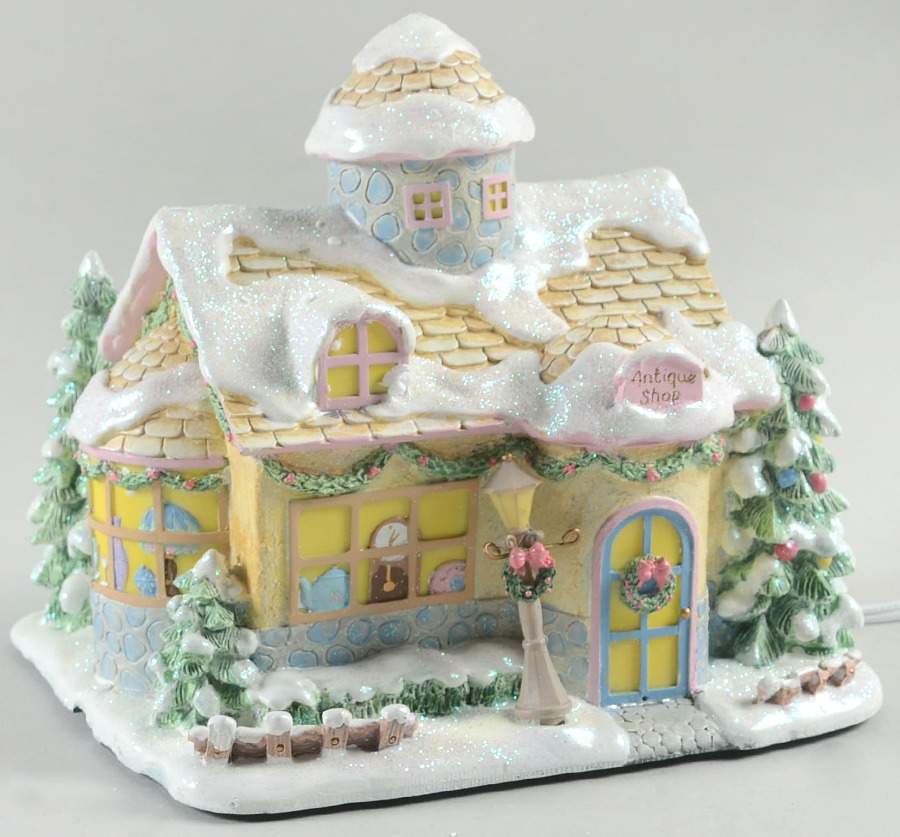 Precious Moments Christmas Village Antique Shop - No Box by Hawthorne Village-1