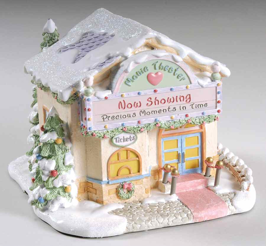 Precious Moments Christmas Village Merry Matinee Theater - No Box by Hawthorne Village-1