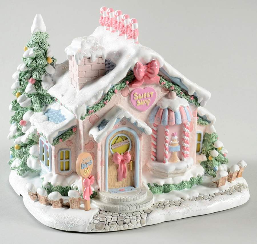 Precious Moments Christmas Village Sweet Treats Shoppe - No Box by Hawthorne Village-1
