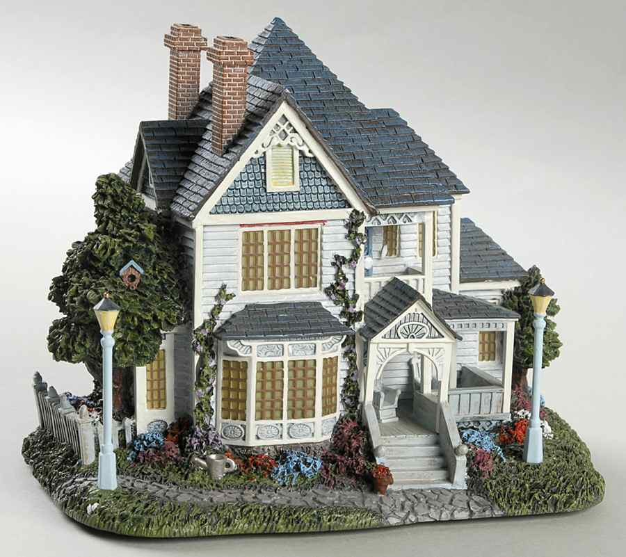 Thomas Kinkade Hometown Spring Spring Afternoon - No Box by Hawthorne Village-1