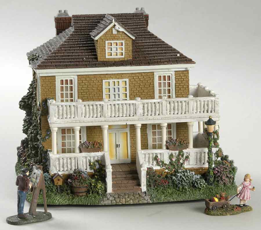 Thomas Kinkade Hometown Spring Apple Hill - No Box by Hawthorne Village-1