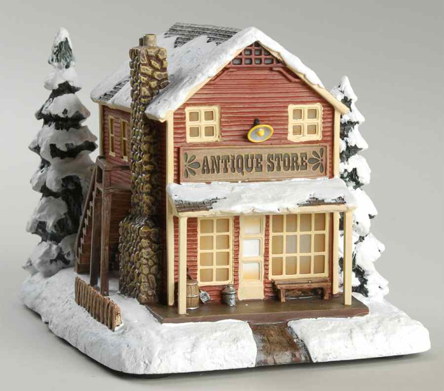 Terry Redlin's Winter Memories Village Antique Store - No Box by Hawthorne Village-1