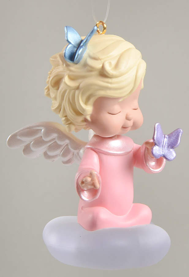 Mary's Angels 2019-Hyacinth  #32 - With Box 53 by Hallmark Gold Crown-1