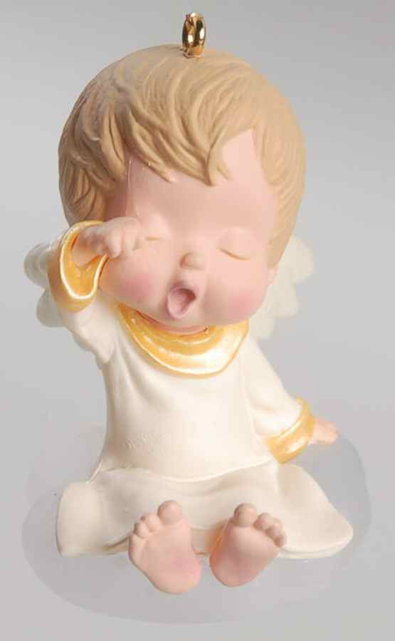 Mary's Angels 1992-Lily #5 - No Box by Hallmark Gold Crown-1