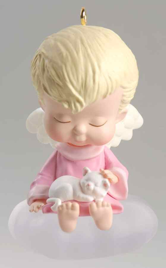 Mary's Angels 2004-Sweet Pea #17 - Boxed by Hallmark Gold Crown-1
