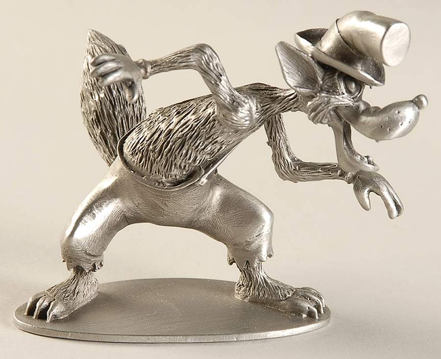 Walt Disney Big Bad Wolf - No Box by Hudson Pewter-1