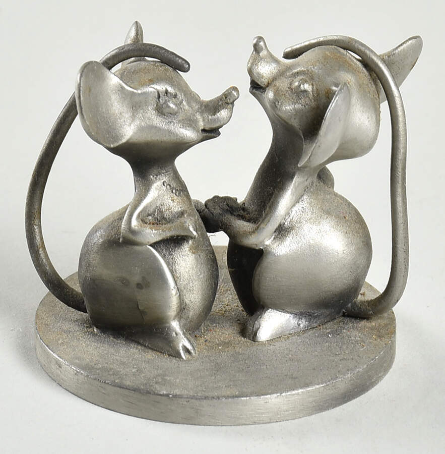 Whimsies Dancing Mice - No Box by Hudson Pewter-1