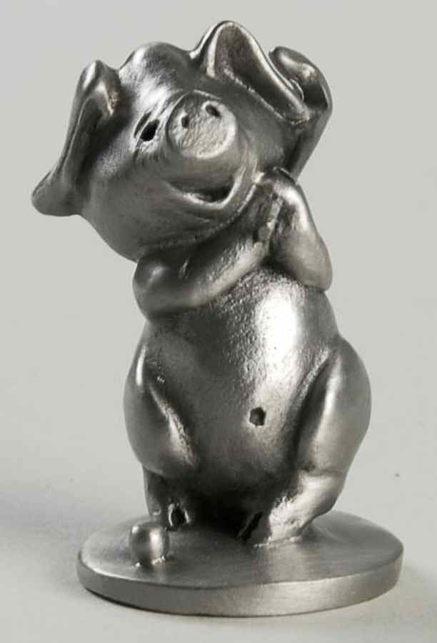 Piggies Arnold Piggy - Boxed by Hudson Pewter-1