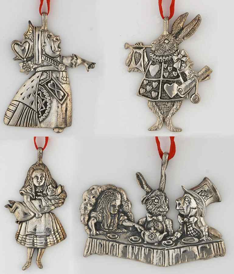 Alice in Wonderland Boxed Set Of 4 - With Box by Hand & Hammer-1