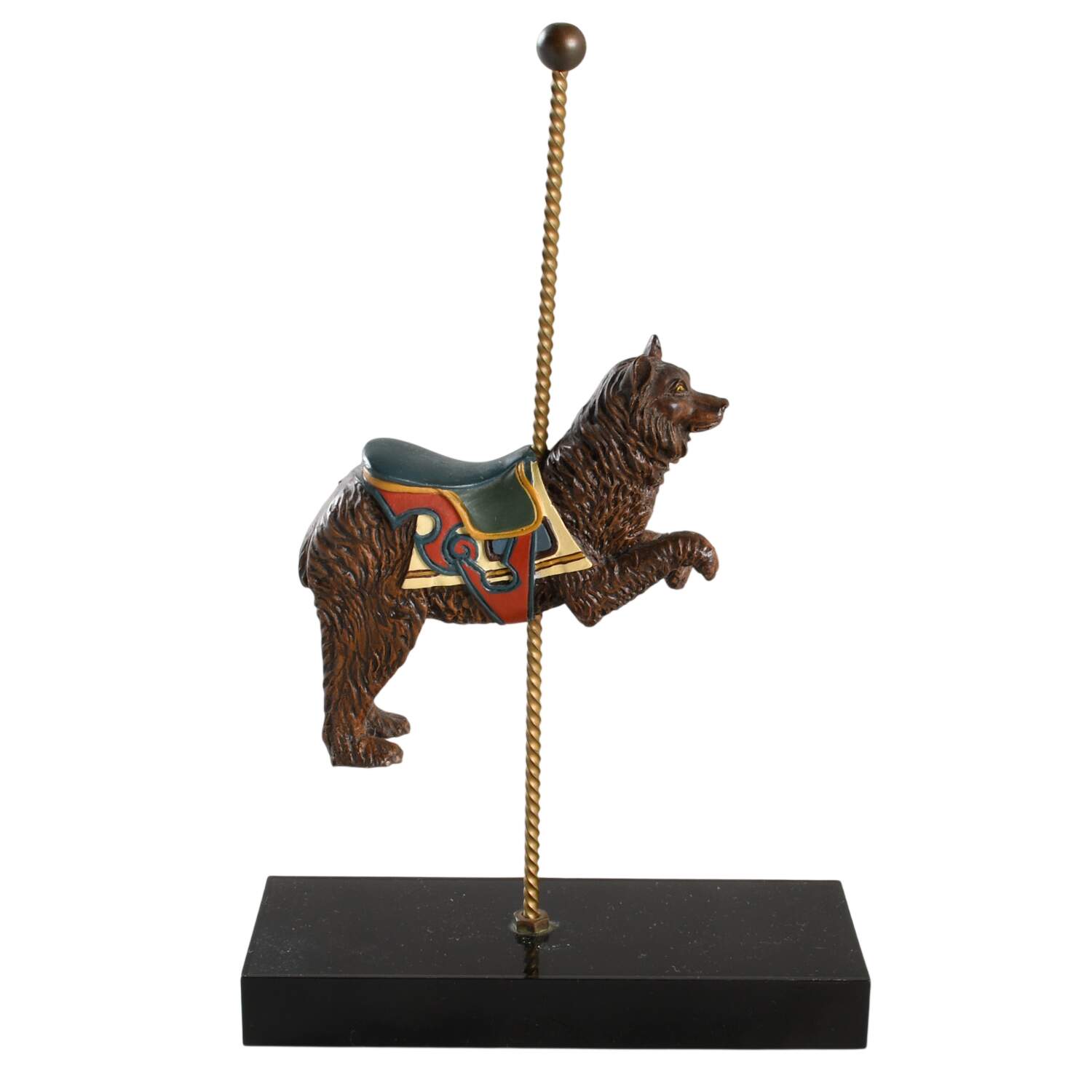 Art of the Carousel Dancing Bear - No Box by Hamilton Collection-1