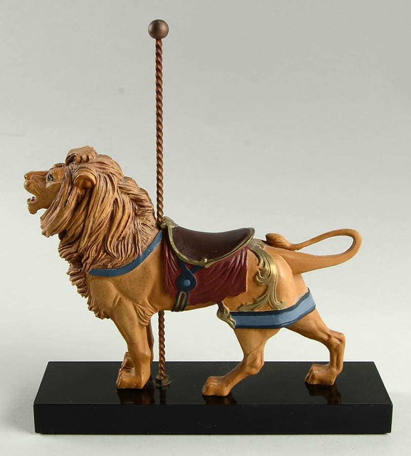 Art of the Carousel Majestic Lion - Boxed by Hamilton Collection-1