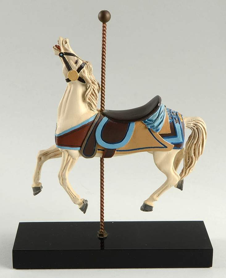 Art of the Carousel Laughing Horse - No Box by Hamilton Collection-1