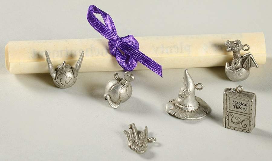 Harry Potter Hogwarts Charms - No Box by Hallmark Gold Crown-1