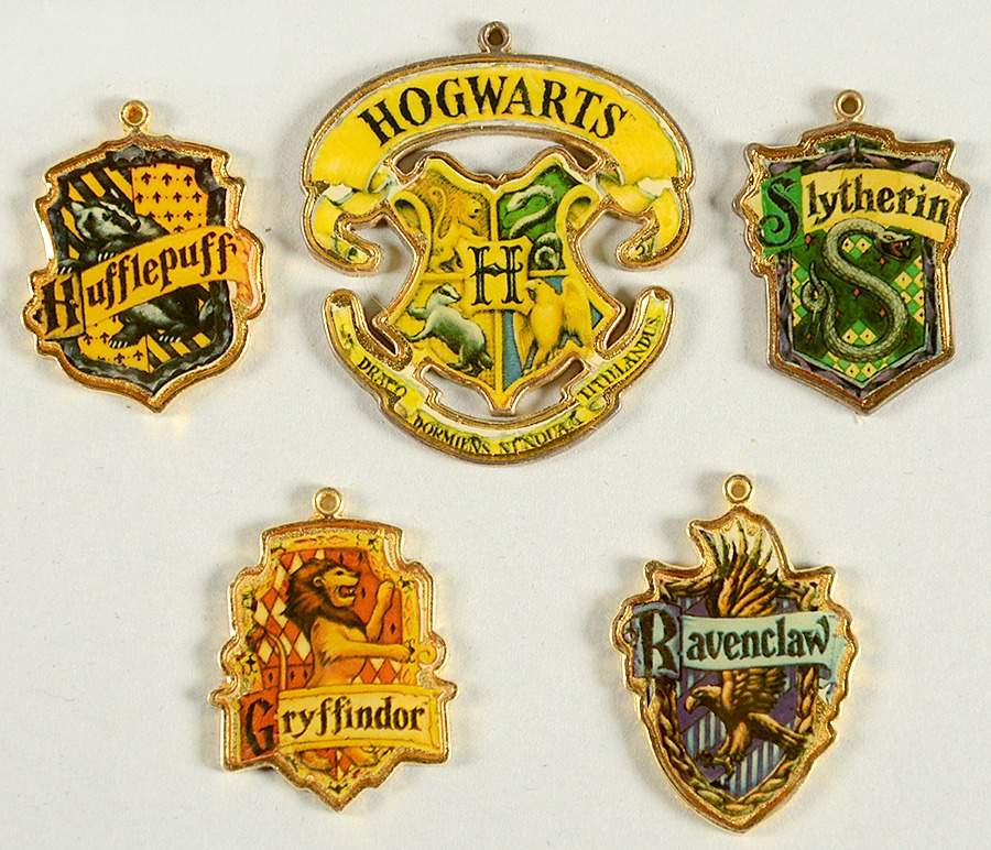 Harry Potter Hogwarts School Crests - No Box by Hallmark Gold Crown-1