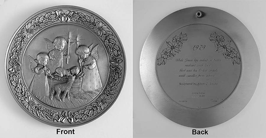 Child's Christmas Littlest Angels - Boxed by Hudson Pewter-1