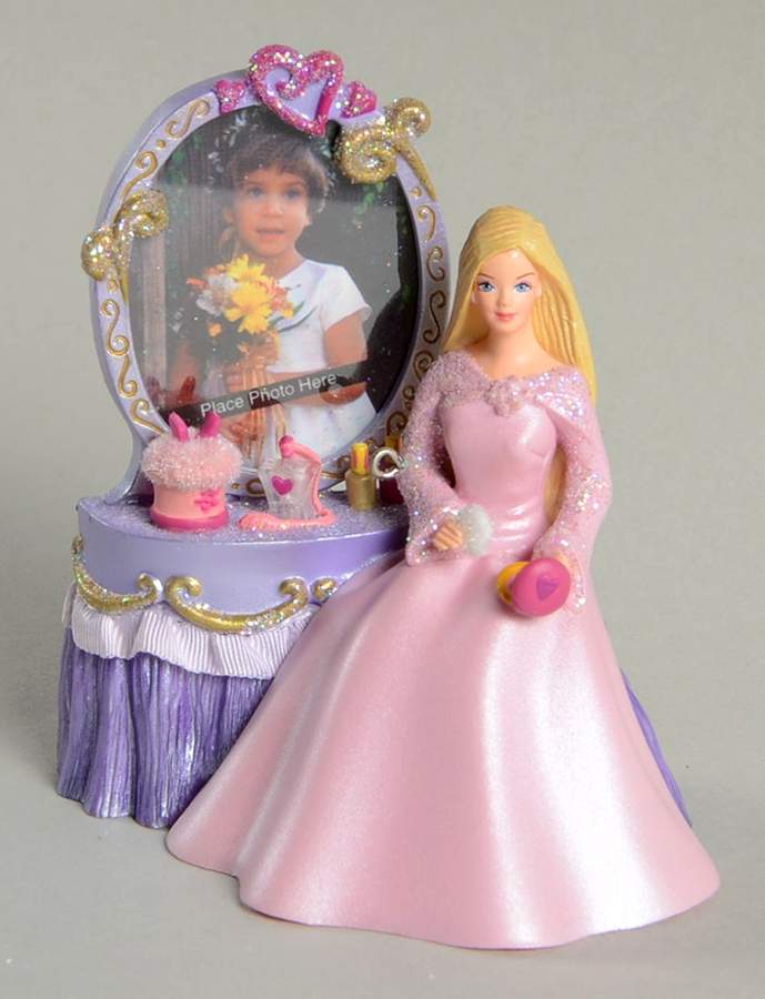 Barbies Special Memories-Photo Holder - Boxed by Hallmark Gold Crown-1