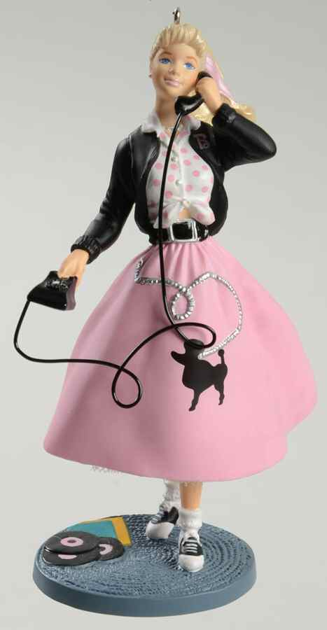Barbies 1950's Barbie - Boxed by Hallmark Gold Crown-1