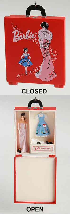 Barbies Enchanted Evening And Case - Boxed by Hallmark Gold Crown-1