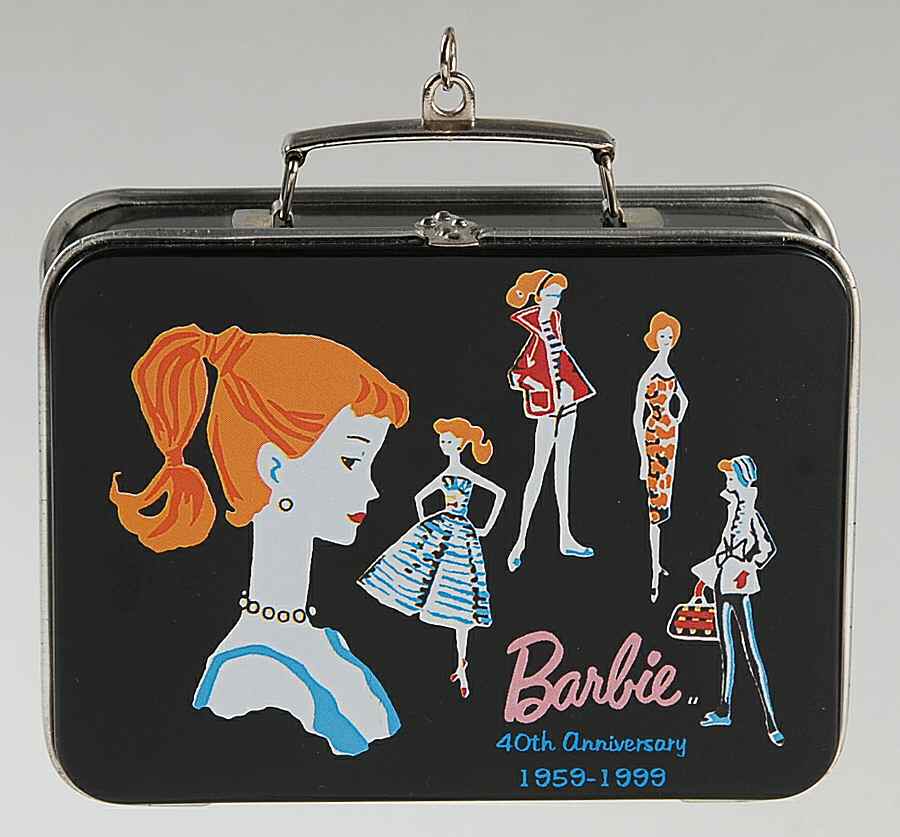 Barbies Barbie Anniversary Lunchbox - Boxed by Hallmark Gold Crown-1
