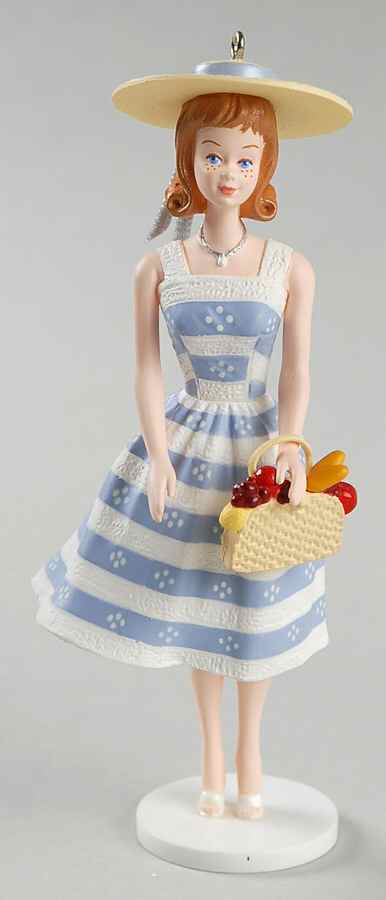 Barbies Suburban Shopper Midge - Boxed by Hallmark Gold Crown-1