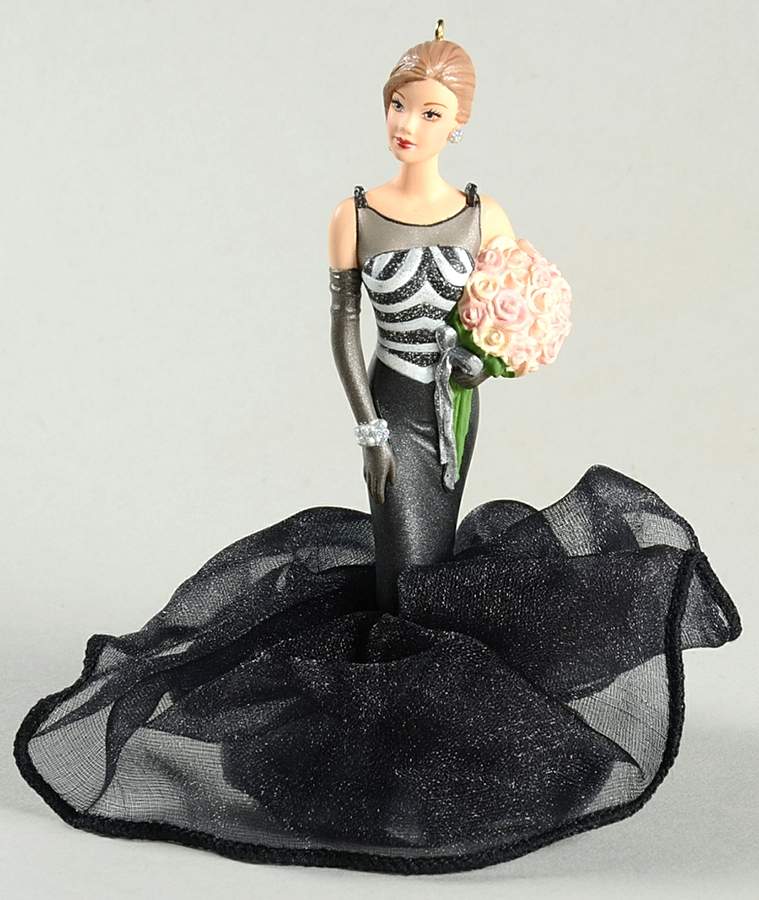 Barbies 40th Anniversary Barbie - No Box by Hallmark Gold Crown-1