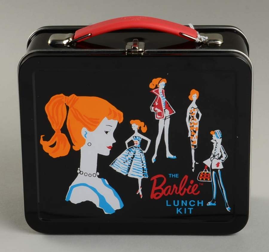 Barbies 1962 Barbie Lunch Kit - Boxed by Hallmark Gold Crown-1