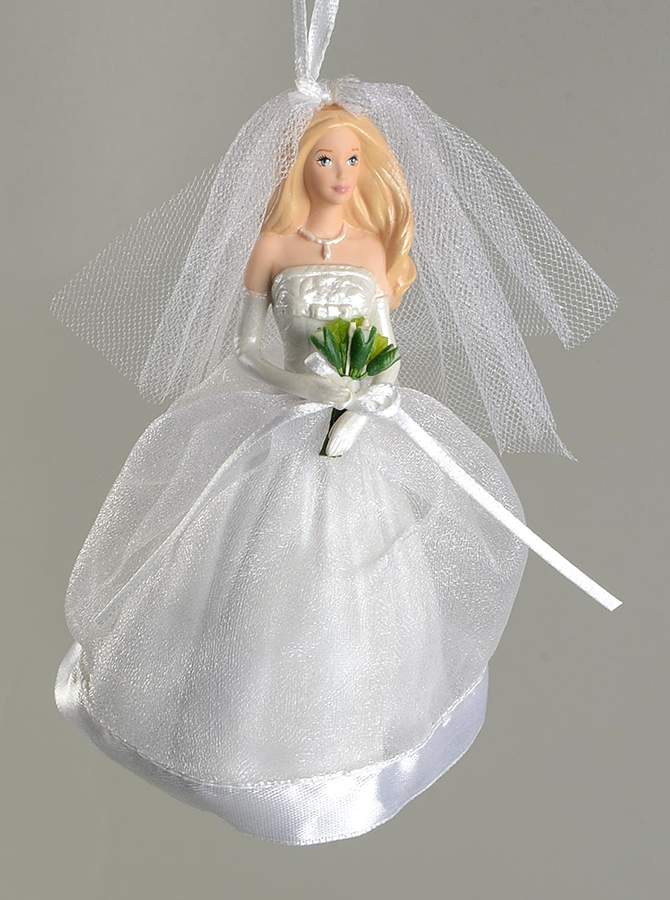 Barbies Bride-Blonde-Porcelain - Boxed by Hallmark Gold Crown-1