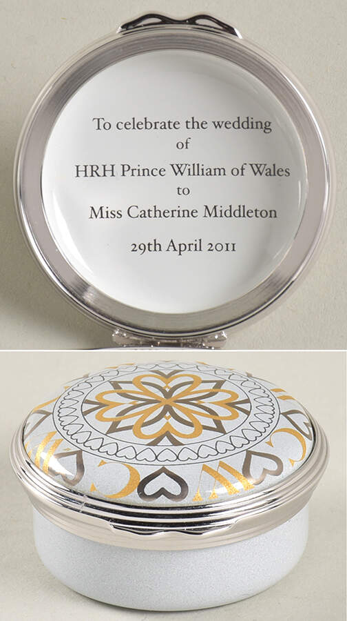 Royalty Commemorative Box Royal Wedding Memento - Boxed by Halcyon Days-1
