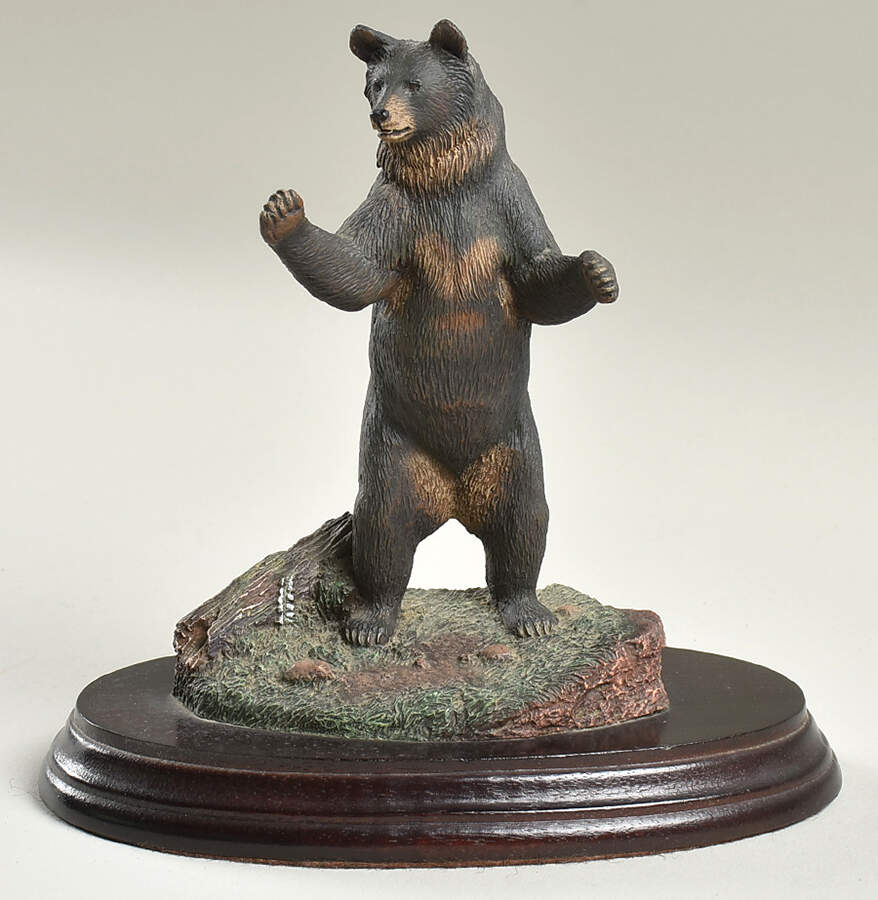 Majestic Wildlife of North America Black Bear - No Box by Hamilton Collection-1